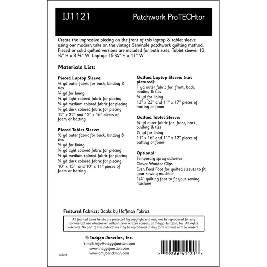 Indygo Junction Purses & Accessories Patchwork ProTECHtor Pattern, PDF Download 6 Indygo Junction Purses & Accessories Patchwork ProTECHtor Pattern, PDF Download