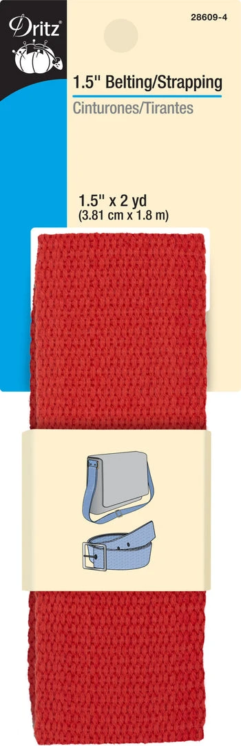 Dritz 1-1/2" Polyester Belting & Strapping, 2 Yd 20 Dritz 1-1/2" Polyester Belting & Strapping, 2 Yd