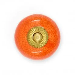 Dritz Outlet Ceramic Ball Knob, Coral