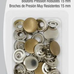 Dritz 5/8" Heavy Duty Snaps, 7 Sets