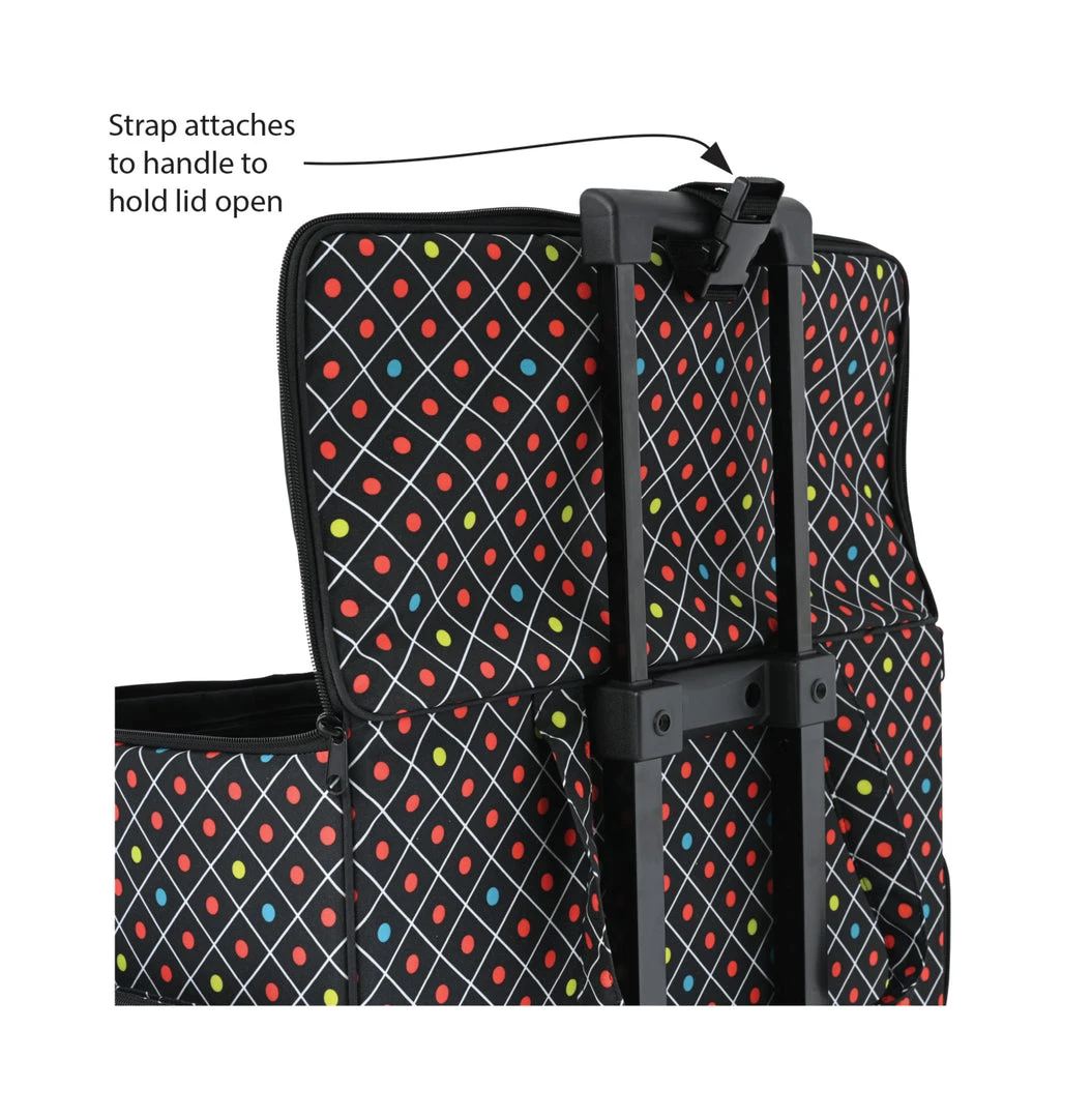 Dritz Sewing Baskets & Storage Sewing Machine 2-Wheel Tote 13 Dritz Sewing Baskets & Storage Sewing Machine 2-Wheel Tote