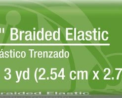 Dritz 1" Braided Elastic, Black Elastics