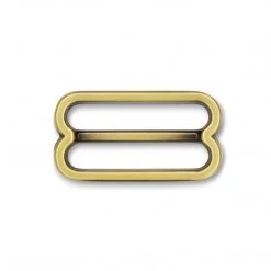 Dritz 1" Fashion Slide Adjusters, Antique Brass, 2 Pc Buckles