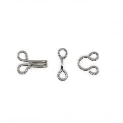 Dritz Hooks & Eyes, 96 Sets, Nickel Bulk Notions