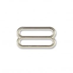 Dritz 1" Slide Adjusters, Nickel, 24 Pc