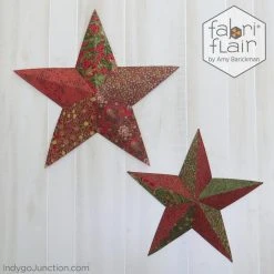Indygo Junction Crafts & Toys Wall Art Star Fabriflair Pattern