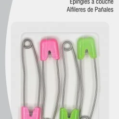 Dritz Baby-Safe Diaper Pins, 3-Pack 28 Dritz Baby-Safe Diaper Pins, 3-Pack