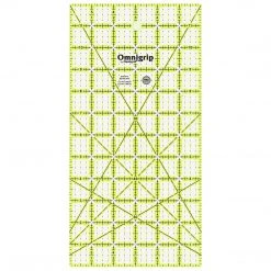 Omnigrid Non-Slip Rectangle Ruler, Neon Quilting Rulers 49 Omnigrid Non-Slip Rectangle Ruler, Neon Quilting Rulers