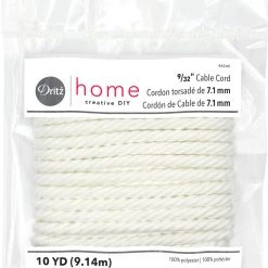 Dritz 9/32" Cable Cord, White