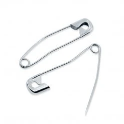 Dritz 2" Curved Basting Pins, Nickel, 40 Pc Pins, Needles & Tacks