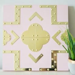 Dritz Smooth Quatrefoil Corners, Small, 4 Pc