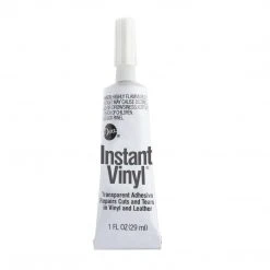Dritz Adhesives & Tape Instant Vinyl, Transparent Adhesive, 1 Fl. Oz.