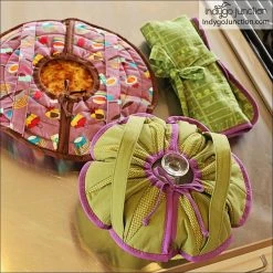 Indygo Junction Potluck Circular Casserole & Servingware Party Set Pattern, PDF Download 15 Indygo Junction Potluck Circular Casserole & Servingware Party Set Pattern, PDF Download