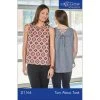 Indygo Junction Turn About Tank Pattern Apparel