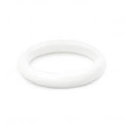 Dritz Curtain Grommets & Rings 1" Plastic Rings, White, 14 Pc