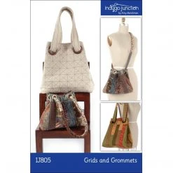 Indygo Junction Grids & Grommets Purse Pattern