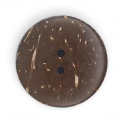 Dritz Sustainable Coconut Round Button, 30mm Buttons & Cover Buttons