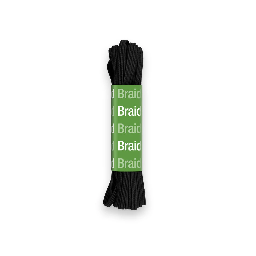 Dritz 1/8" Black Braided Elastic, 4 Yd Elastics 4 Dritz 1/8" Black Braided Elastic, 4 Yd Elastics