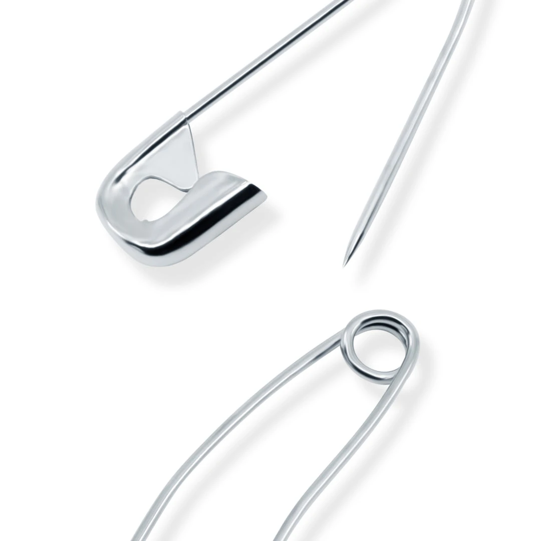 Dritz 2" Curved Basting Pins, Nickel, 40 Pc Pins, Needles & Tacks 5 Dritz 2" Curved Basting Pins, Nickel, 40 Pc Pins, Needles & Tacks