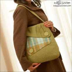 Indygo Junction Country Courier Bag Pattern Purses & Accessories