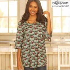 Indygo Junction Sixties Smock Apron Pattern, PDF Download Aprons