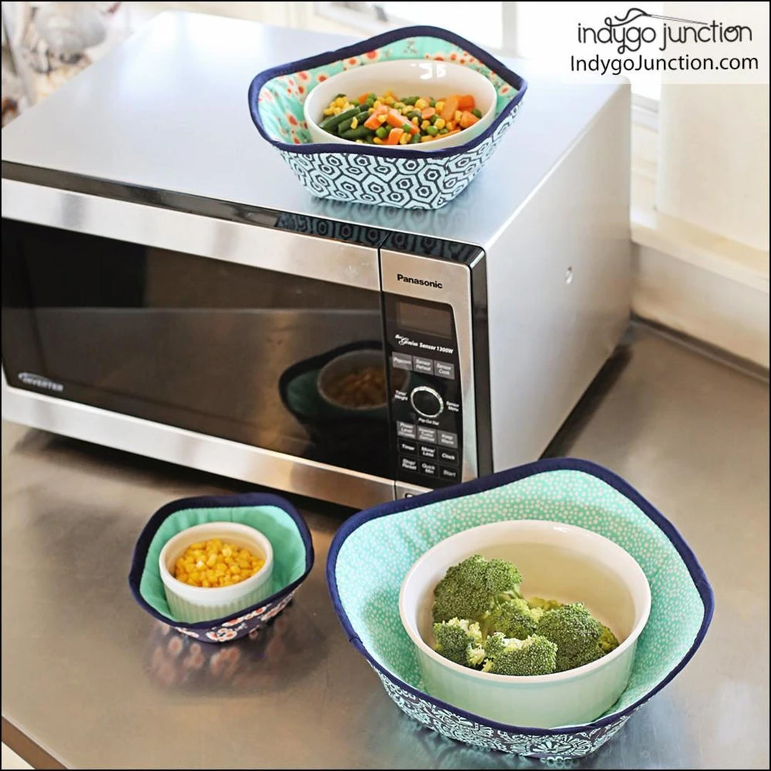 Indygo Junction Home & Storage Micro-Safe Hot Holders Pattern 6 Indygo Junction Home & Storage Micro-Safe Hot Holders Pattern