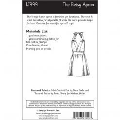 Indygo Junction The Betsy Apron Pattern, PDF Download Aprons