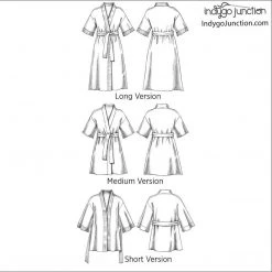 Indygo Junction Klassic Kimono Robe Pattern, Shippable Apparel 9 Indygo Junction Klassic Kimono Robe Pattern, Shippable Apparel