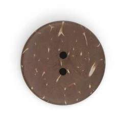 Dritz Sustainable Coconut Round Button, 23mm, 2 Pc Buttons & Cover Buttons