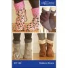 Indygo Junction Bedtime Boots Adult Slipper Pattern Purses & Accessories