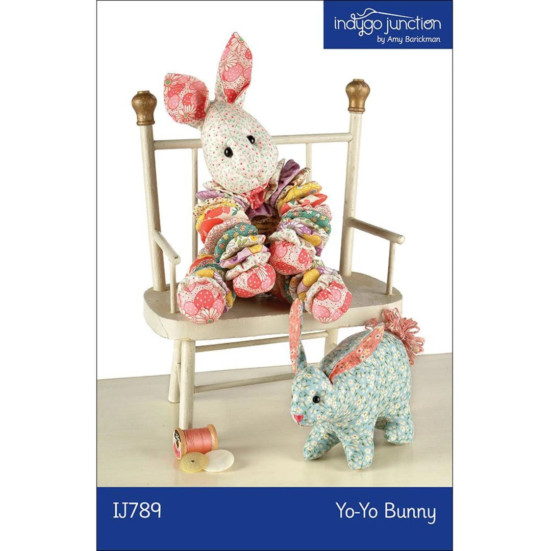 Indygo Junction Yo-Yo Stuffed Bunny Pattern 3 Indygo Junction Yo-Yo Stuffed Bunny Pattern