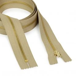 Dritz Zippers Brass Upholstery Zipper, Beige 26 Dritz Zippers Brass Upholstery Zipper, Beige