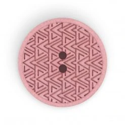 Dritz Buttons & Cover Buttons Recycled Hemp Geometric Round Button, 20mm, 3 Pc 52 Dritz Buttons & Cover Buttons Recycled Hemp Geometric Round Button, 20mm, 3 Pc