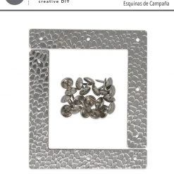 Dritz Textured Campaign Corners, Large, 4 Pc