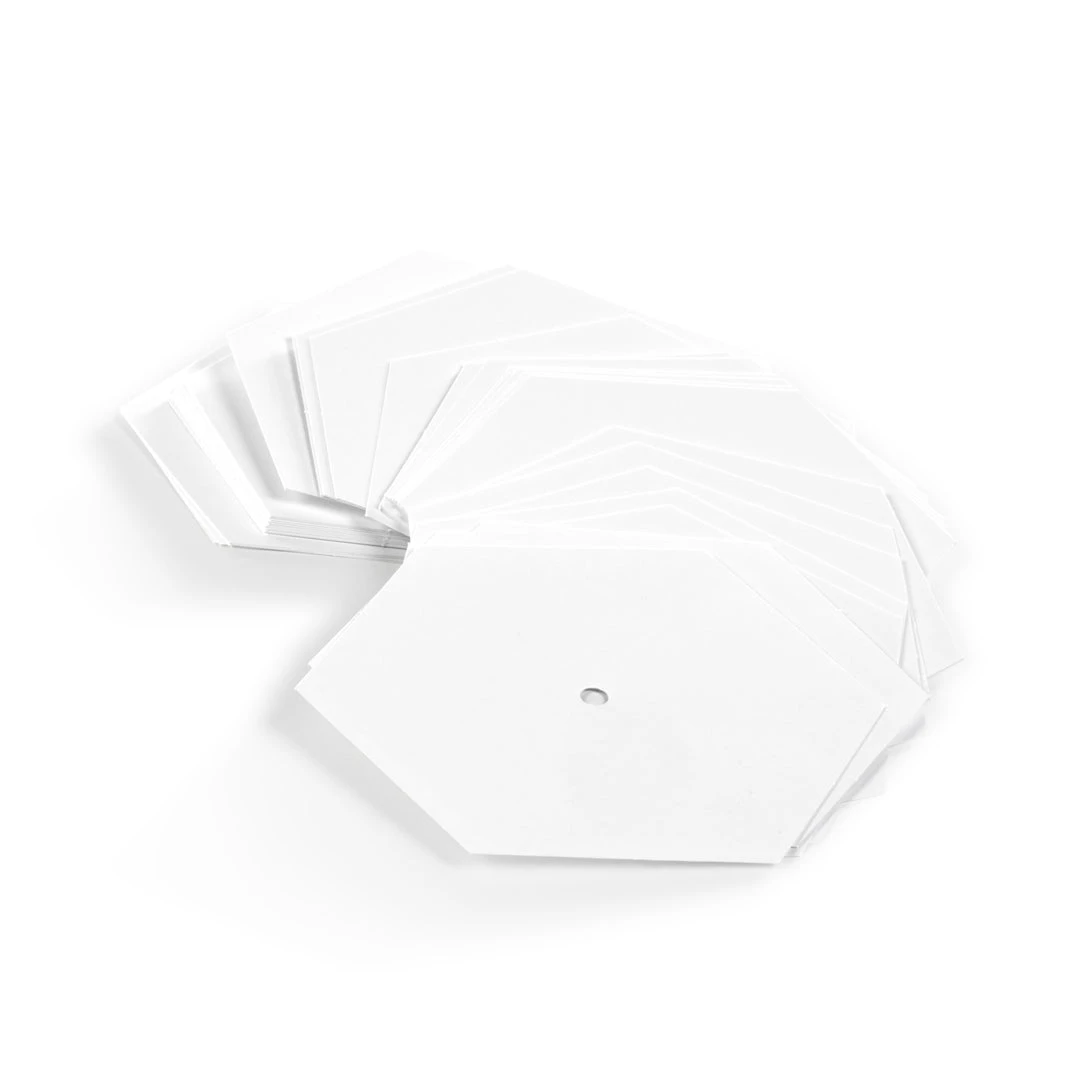 Dritz 2" Hexagon Paper Piecing Shapes, 50 Pc Templates 6 Dritz 2" Hexagon Paper Piecing Shapes, 50 Pc Templates