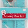 Dritz Essential Sewing Box Kit, Blue Sewing Kits