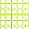Omnigrid Non-Slip Rectangle Ruler, Neon Quilting Rulers