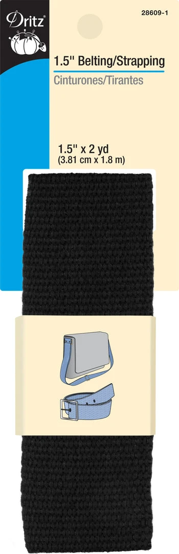 Dritz 1-1/2" Polyester Belting & Strapping, 2 Yd 29 Dritz 1-1/2" Polyester Belting & Strapping, 2 Yd