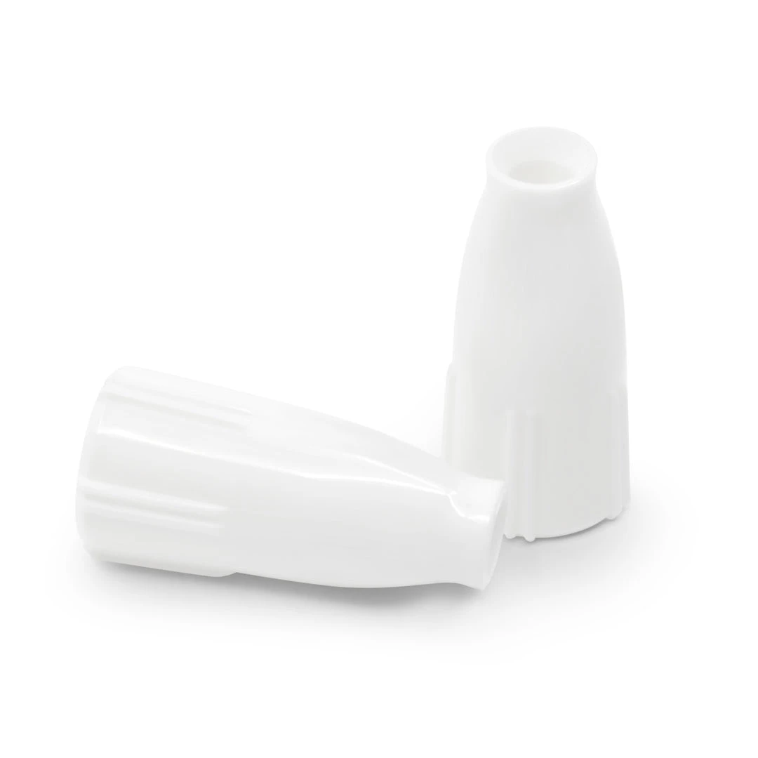 Dritz Plastic Cord Pulls, White, 2 Pc 4 Dritz Plastic Cord Pulls, White, 2 Pc