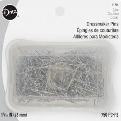 Dritz Outlet 1-1/16" Dressmaker Pins, 750 Pc