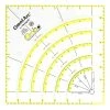 Omnigrid Non-Slip Circle Cutter Ruler