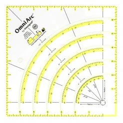Omnigrid Non-Slip Circle Cutter Ruler