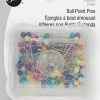 Dritz Outlet 1-1/4" Ball Point Pins, 80 Pc