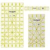 Omnigrid Rectangle Ruler Value Pack (1"x6", 4"x8", 6"x12") Quilting Rulers