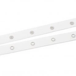 Dritz Snap Tape With Metal Snaps, White, 12 Yd
