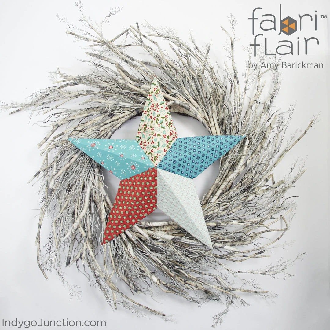 Indygo Junction Crafts & Toys Tree Topper & Ornament Fabriflair Pattern 9 Indygo Junction Crafts & Toys Tree Topper & Ornament Fabriflair Pattern