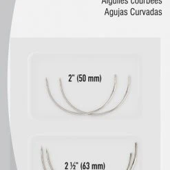 Dritz 2" & 2-1/2" Curved Needles, 4 Pc Pins, Needles & Tacks