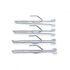 Dritz Drapery Tape, Hooks & Weights Slip-On Hooks, Nickel, 14 Pc