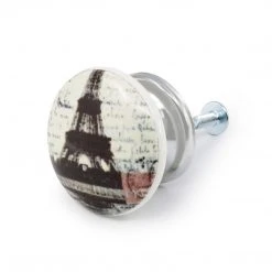 Dritz Outlet Ceramic Eiffel Tower Knob