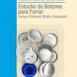 Dritz Cover Button Kit, Nickel